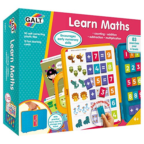 Galt Toys, Learn Maths, Kids Math Learning Set, Ages 4 Years Plus von Galt