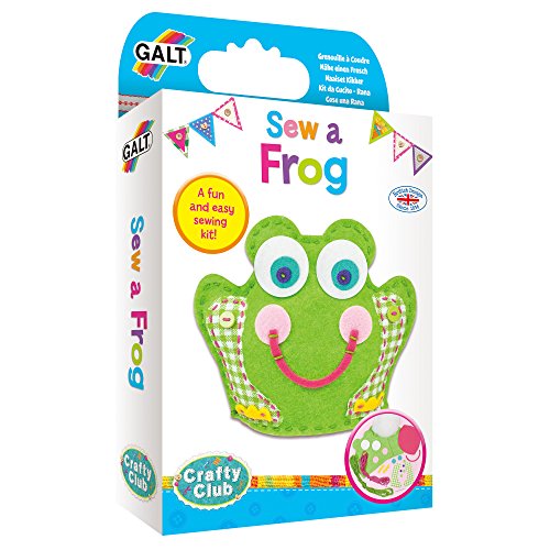Galt Toys 1004978 Frosch Bastelset für Kinder, Multi, 12x11 cm von Galt