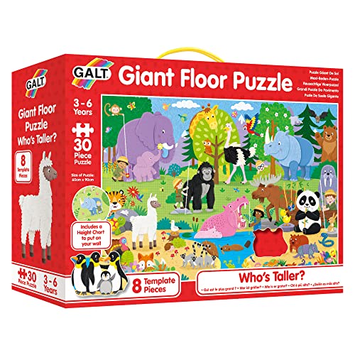 Galt 1005527 Tiere GAINT Floor Puzzle Who's Werkstatt von Galt