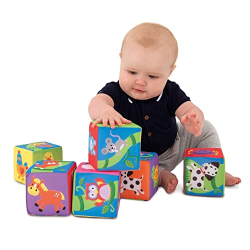Galt Toys, Soft Blocks, Baby Sensory Toys for Ages 6 Months Plus von Galt