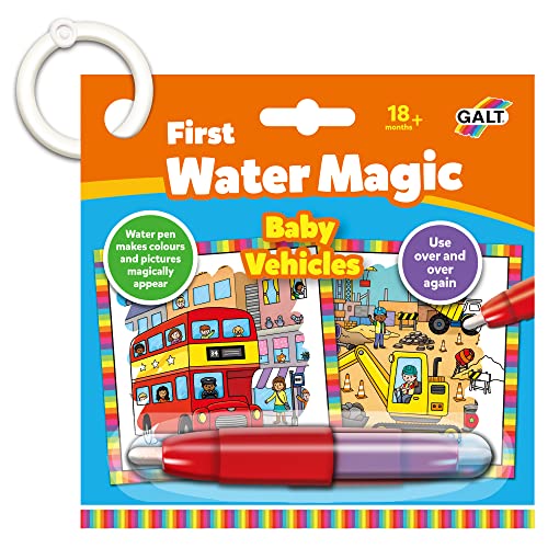 Galt, First Water Magic - Baby-Fahrzeuge, Malbücher für Kinder, ab 18 Monaten Galt, First Water Magic - Baby-Fahrzeuge, Malbücher für Kinder, ab 18 Monaten von Galt