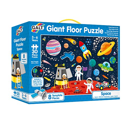 Galt Toys, Giant Floor Puzzle - Space, Floor Puzzles for Kids, Ages 3 Years Plus von Galt