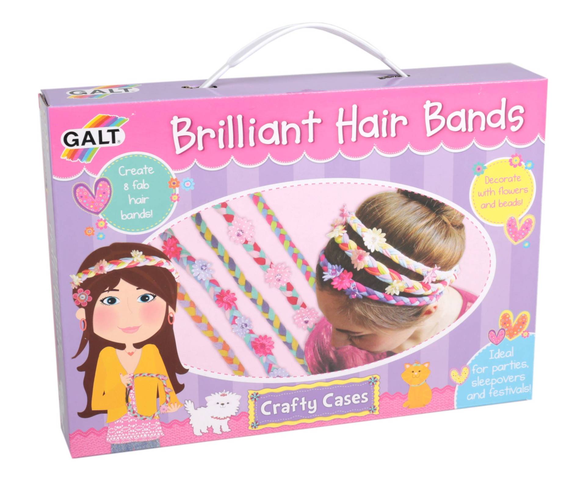 Galt Bastel-Set Haarbänder Selber Flechten von Galt