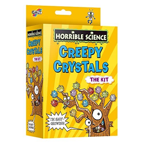 Galt Toys, Horrible Science - Creepy Crystals, Science Kit for Kids, Ages 8 Years Plus von Galt