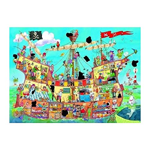 Galt - Magic Puzzle – Piratenschiff (31000146) von Galt