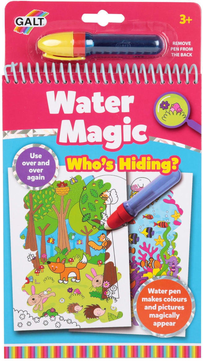 Galt Malbuch Water Magic Wer versteckt sich von Galt