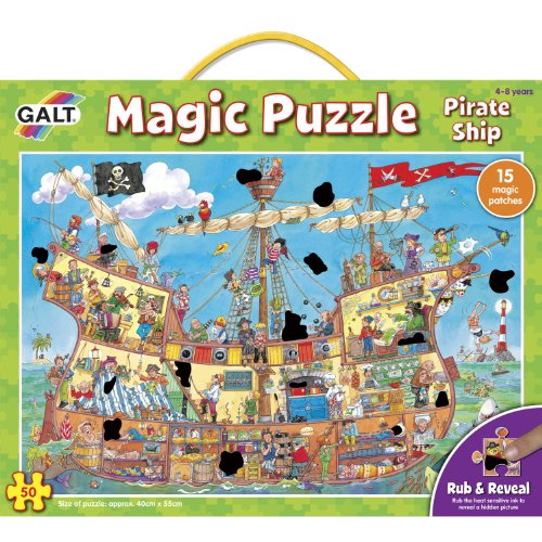 Galt Pirate Ship Magic roduct ID: B007ST0MCM 1003850 Piratenschiff Magisches Puzzle, Multi, 40 x 55 cm Galt Pirate Ship Magic roduct ID: B007ST0MCM 1003850 Piratenschiff Magisches Puzzle, Multi, 40 x 55 cm von Galt