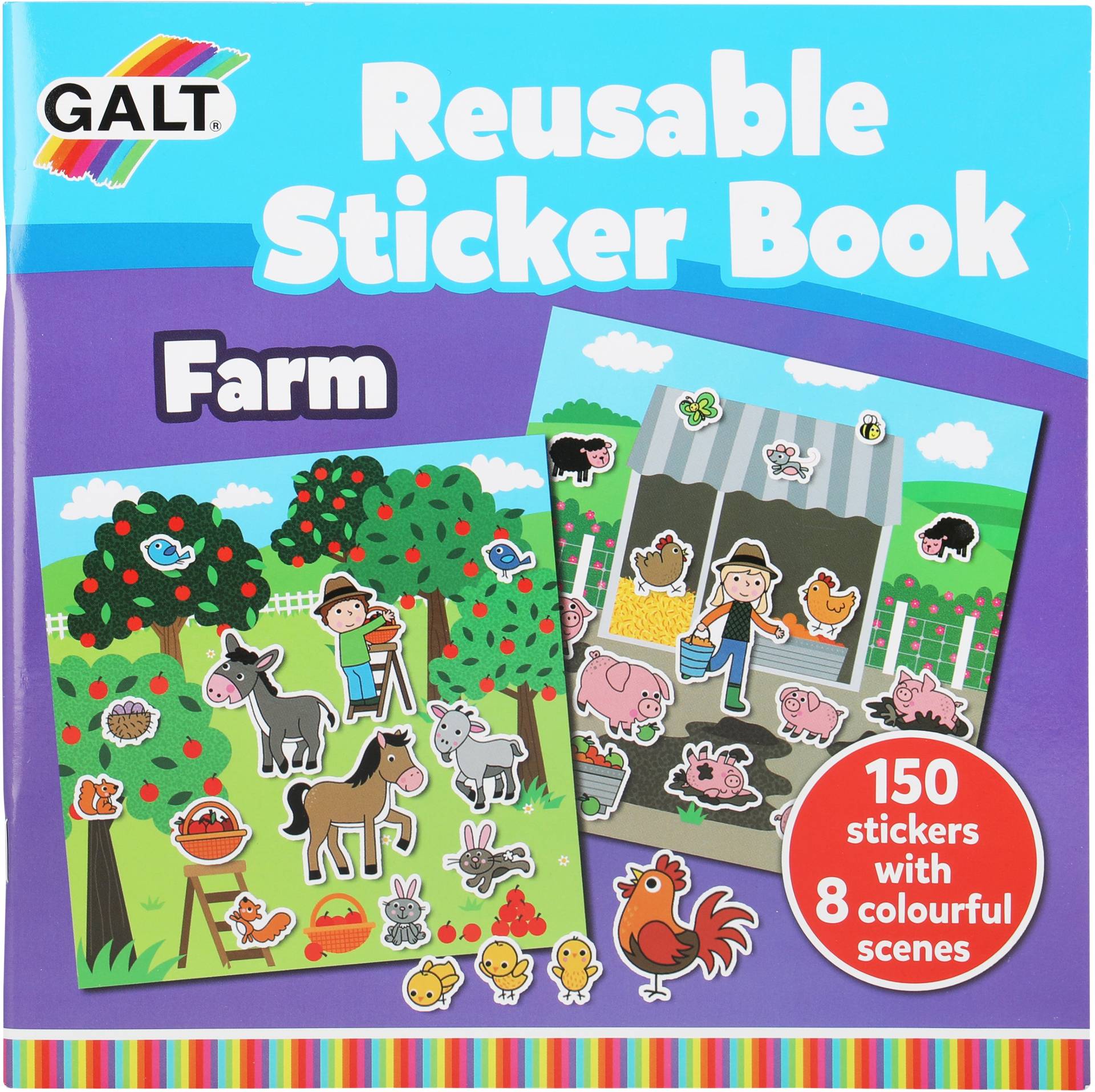 Galt Stickerbuch Wiederverwendbar, Bauernhof Galt Stickerbuch Wiederverwendbar, Bauernhof von Galt