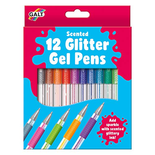 Galt Toys, 12 Glitter Gel Pens, Glitter Pen Set, Ages 6 Years Plus von Galt