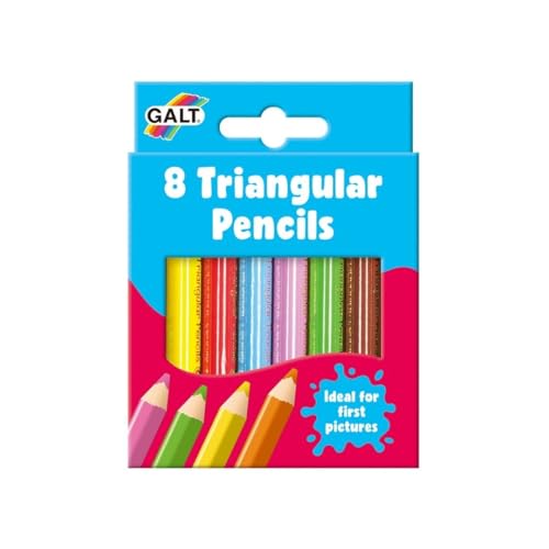 Galt Toys, 8 Triangular Pencils, Triangular Pencils for Children, Ages 3 Years Plus Galt Toys, 8 Triangular Pencils, Triangular Pencils for Children, Ages 3 Years Plus von Galt