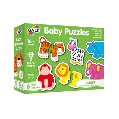 Galt Toys, Baby Puzzles - Jungle, Jigsaw Puzzles for Kids, Ages 18 Months Plus Galt Toys, Baby Puzzles - Jungle, Jigsaw Puzzles for Kids, Ages 18 Months Plus von Galt