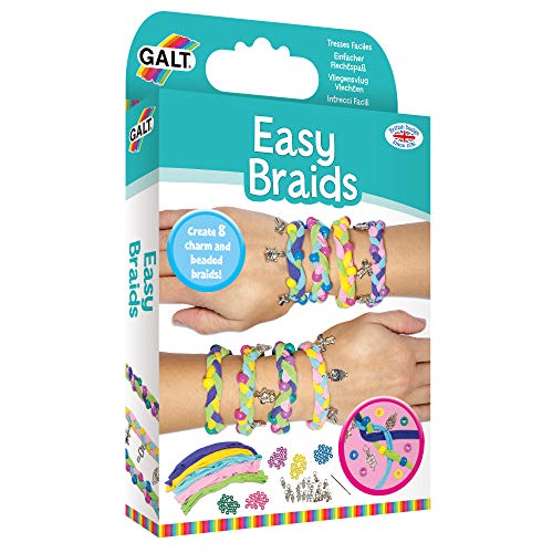 Galt Toys, Easy Braids, Craft Kit for Kids, Ages 5 Years Plus von Galt