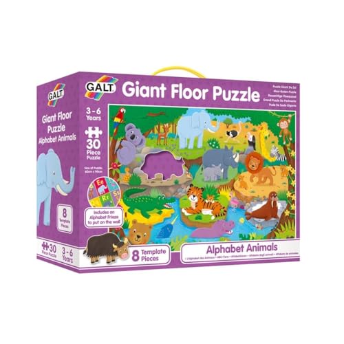 Galt Toys, Giant Floor Puzzle - Alphabet Animals, Floor Puzzles for Kids, Ages 3 Years Plus Galt Toys, Giant Floor Puzzle - Alphabet Animals, Floor Puzzles for Kids, Ages 3 Years Plus von Galt
