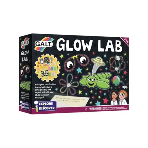 Galt Toys, Glow Lab, Science Kit for Kids, Ages 6 Years Plus von Galt