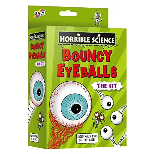 Galt Toys, Horrible Science - Bouncy Eyeballs, Science Kit for Kids, Ages 6 Years Plus von Galt