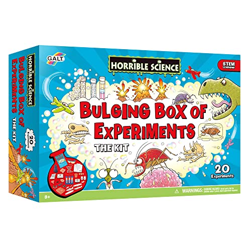Galt Toys, Horrible Science - Bulging Box of Experiments, Science Kit for Kids, Ages 8 Years Plus Galt Toys, Horrible Science - Bulging Box of Experiments, Science Kit for Kids, Ages 8 Years Plus von Galt