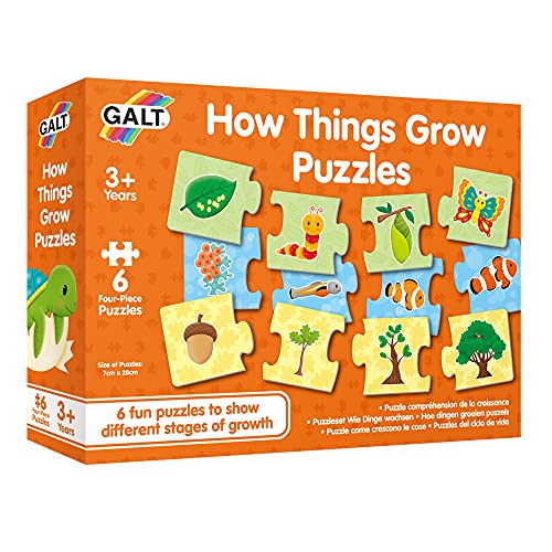 Galt Toys, How Things Grow Puzzle, Jigsaw Puzzle for Kids, Ages 3 Years Plus von Galt
