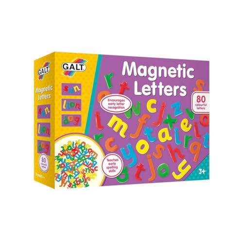 Galt Toys, Magnetic Letters, Lower case Magnetic Letters, Ages 3 Years Plus von Galt