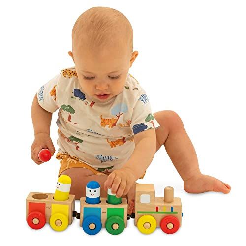 Galt Toys, Shape Sorter Train, Wooden Shape Sorter, Developmental Toy, Ages 1 Years Plus von Galt