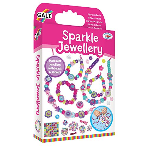 Galt Toys, Sparkle Jewellery, Craft Kit for Kids, Ages 5 Years Plus von Galt