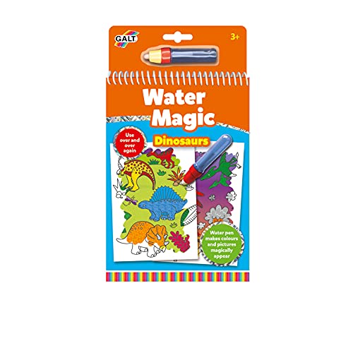 Galt Toys, Water Magic - Dinosaurs, Colouring Books for Children, Ages 3 Years Plus von Galt