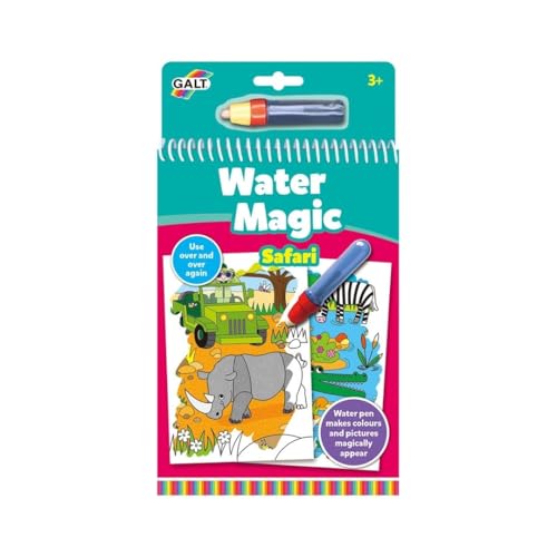 Galt Toys, Water Magic - Safari, Colouring Books for Children, Ages 3 Years Plus von Galt