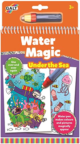 Galt Toys, Water Magic - Under The Sea, Colouring Books for Children, Ages 3 Years Plus von Galt