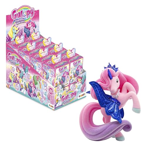 Galupy Unicorn Rainbow 16er Pack - Einhorn Spielzeug zu Sammeln, Einhorn Figuren mit Glitzerflügeln & Swarovski Kristal Galupy Unicorn Rainbow 16er Pack - Einhorn Spielzeug zu Sammeln, Einhorn Figuren mit Glitzerflügeln & Swarovski Kristal von Galupy