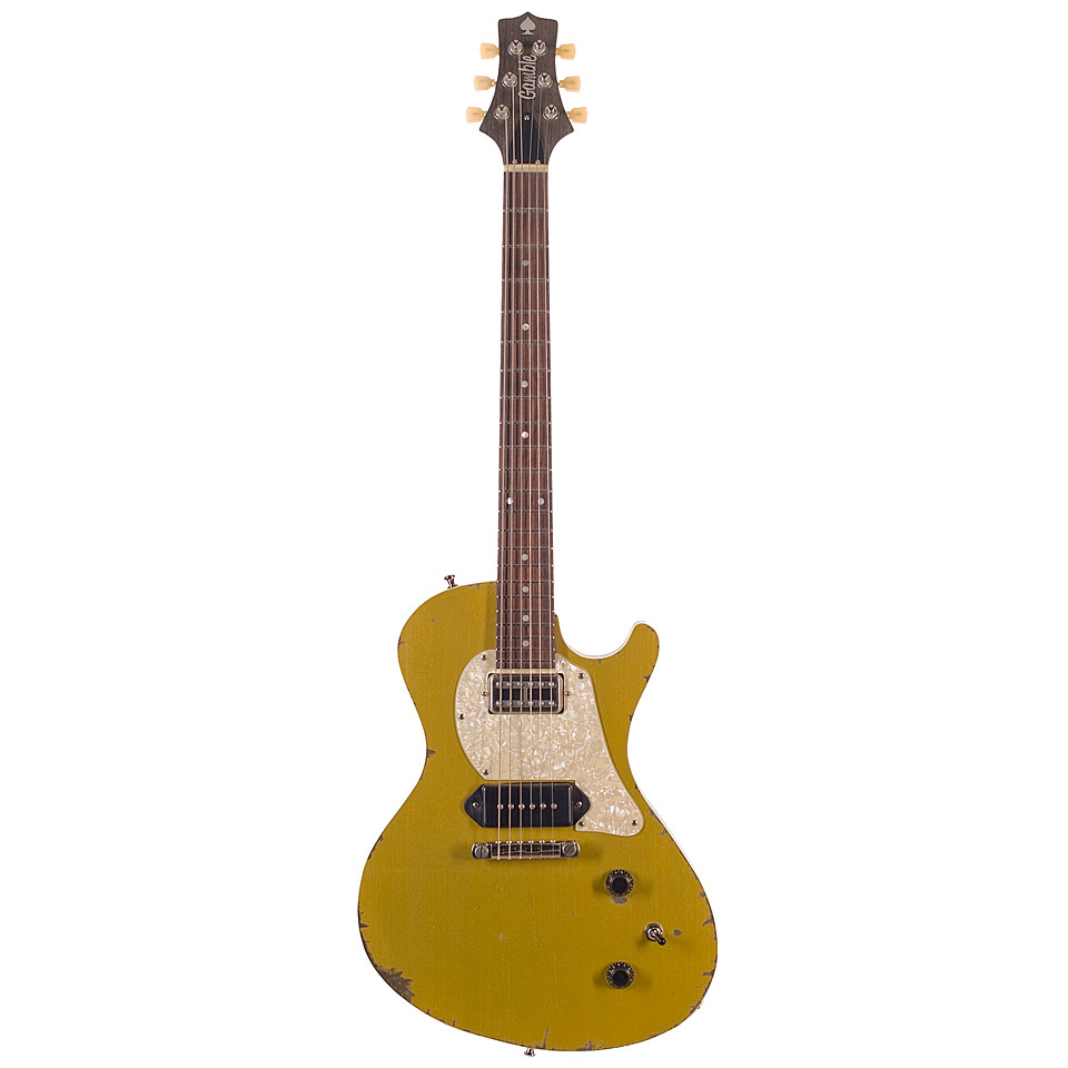 Gamble Guitars Rockfire Goldtop Aged E-Gitarre von Gamble Guitars