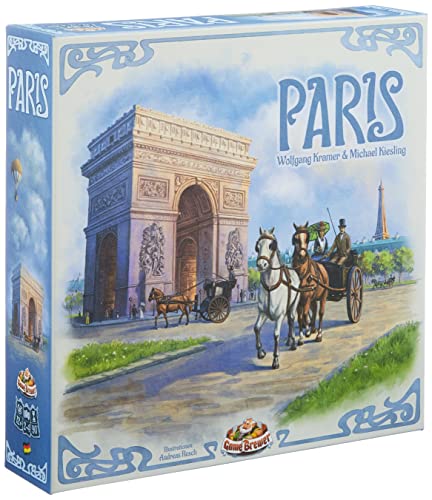 Game Brewer 49184 - Paris: Brettspiel für 2-4 Spieler ab 12 Jahren Game Brewer 49184 - Paris: Brettspiel für 2-4 Spieler ab 12 Jahren von Game Brewer
