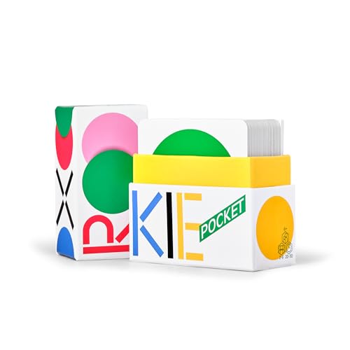 Game Division Rookie Pocket I Kartenspiel für 2-6 Spieler I Schnelle Konzentrationsspiele für Kinder ab 6 I Buntes Mitbringspiel I Kartenspiele ab 6 Jahre von Game Division