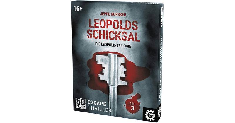 50 Clues - Teil 3: Leopolds Schicksal, Die Leopold-Trilogie - Escape Thriller von Game Factory