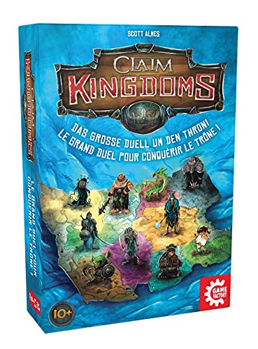 Game Factory 646269 Claim Kingdoms, das große Duell um den Thron! Legespiel für 2 Personen, Gesellschaftsspiel Game Factory 646269 Claim Kingdoms, das große Duell um den Thron! Legespiel für 2 Personen, Gesellschaftsspiel von Game Factory