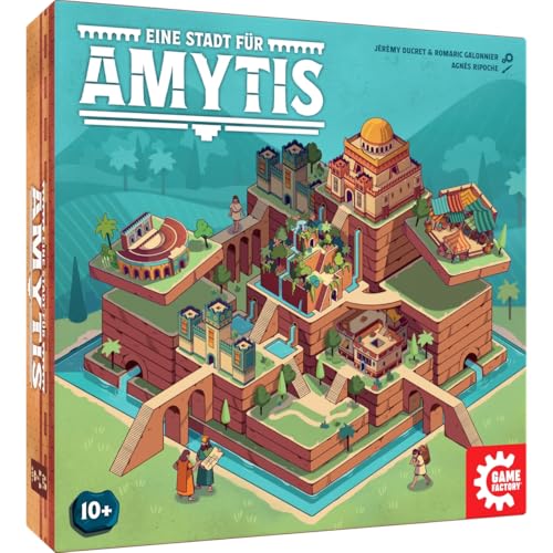 Game Factory 646044 Eine Stadt für Amytis, spannendes Duellspiel, taktisches Spiel für 2 Personen ab 10 Jahren, Brettspiel für 2 Personen, Gesellschaftsspiel Game Factory 646044 Eine Stadt für Amytis, spannendes Duellspiel, taktisches Spiel für 2 Personen ab 10 Jahren, Brettspiel für 2 Personen, Gesellschaftsspiel von Game Factory