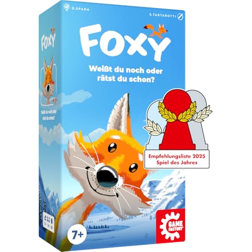 Game Factory 646083 Foxy, Fluffy Animals, tierisches Merkspiel ab 7 Jahren, Familienspiel für 1-5 Personen, Kartenspiel, Gesellschaftsspiel Game Factory 646083 Foxy, Fluffy Animals, tierisches Merkspiel ab 7 Jahren, Familienspiel für 1-5 Personen, Kartenspiel, Gesellschaftsspiel von Game Factory