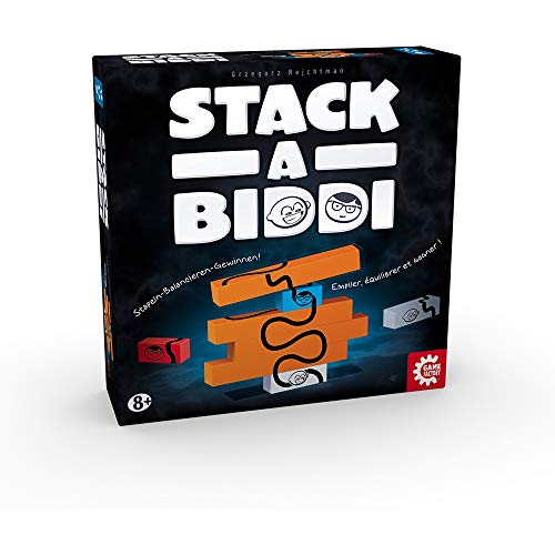 Game Factory 646185 Stack-A-Biddi, Stapelspiel für die ganze Familie, 2 bis 4 Spieler, ab 8 Jahren Game Factory 646185 Stack-A-Biddi, Stapelspiel für die ganze Familie, 2 bis 4 Spieler, ab 8 Jahren von Game Factory