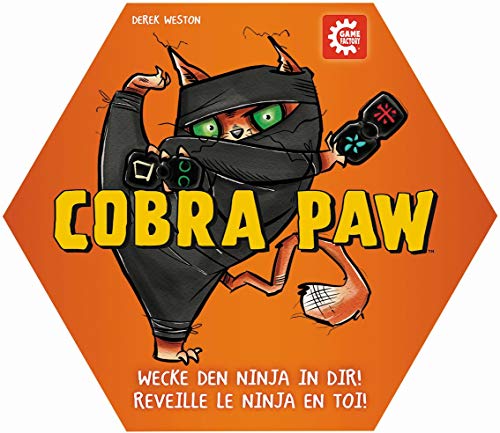 Game Factory 646210 Cobra Paw, superschnelles Reaktionsspiel in außergewöhnlicher Optik, Familienspiel, Spiel für Kinder ab 6 Jahren von Game Factory