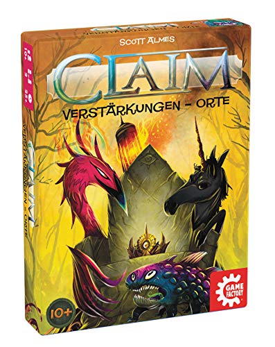 Game Factory 646263 Claim, Kartenspiel, Stichspiel, Verstärkung, Erweiterung (Orte) von Game Factory