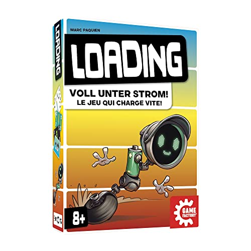 Game Factory 646303 Loading, Kartenspiel für Erwachsene und Kinder ab 8 Jahren, 2-7 Spieler Game Factory 646303 Loading, Kartenspiel für Erwachsene und Kinder ab 8 Jahren, 2-7 Spieler von Game Factory