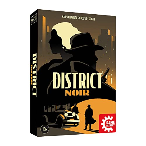Game Factory 646319 District Noir, Kartenspiel für Erwachsene und Kinder ab 10 Jahren, Kartenduell für 2 Spieler Game Factory 646319 District Noir, Kartenspiel für Erwachsene und Kinder ab 10 Jahren, Kartenduell für 2 Spieler von Game Factory