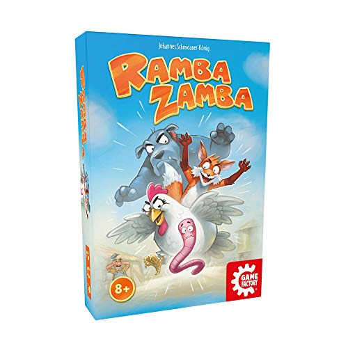 Game Factory 646251 Rambazamba, das tierisch Starke Kartenspiel für die ganze Familie, für 2 bis 5 Spieler, ab 8 Jahren von Game Factory