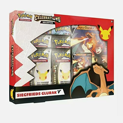 Pokémon 25th Anniversary Celebrations Kollektion V Box (deutsch) (Sammelkartenspiel) von Game Freak
