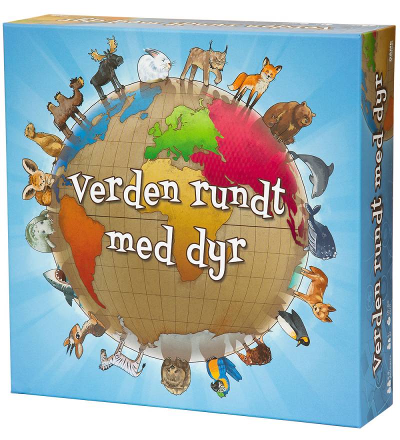 Game Inventors Brettspiel – Rund um die Welt mit Tieren - Game Inventors - One Size - Brettspiele Game Inventors Brettspiel – Rund um die Welt mit Tieren - Game Inventors - One Size - Brettspiele von Game Inventors