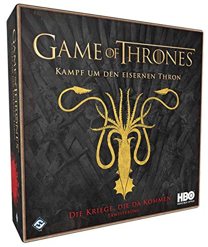 Fantasy Flight Games FFGD0124 Game of Thrones HBO: Kampf um den Eisernen Kriege, die da kommen Erweiterung von Fantasy Flight Games