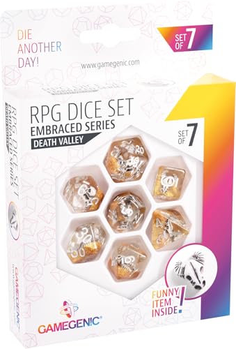 Gamegenic, Embraced Series - Death Valley - RPG Dice Set von Gamegenic