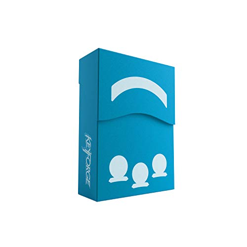 Gamegenic GGS25002 KeyForge Aries Deck Box Blue, Blau von Gamegenic