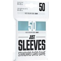 GAMEGENIC GGX10003 Just Sleeves - Standard Card Game Clear von Gamegenic