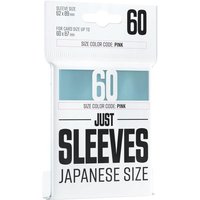 GAMEGENIC GGX10011 Just Sleeves - Japanese Size Clear von Gamegenic