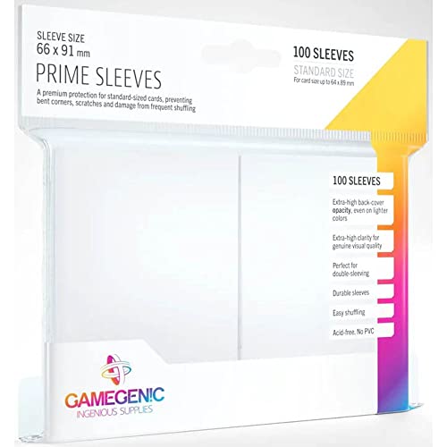 Gamegenic, Prime Sleeves White, Sleeve Color Code: Gray von Gamegenic
