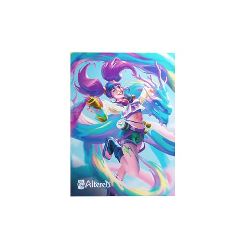Gamegenic, Altered: Art Sleeves - Nevenka, Sleeve color code: Gray von Gamegenic